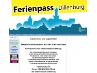 ferienpass-dillenburg.de Webseite Vorschau