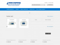 hadewe-shop.de Webseite Vorschau