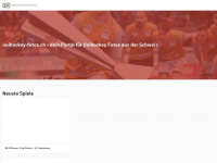 unihockey-fotos.ch Webseite Vorschau