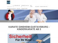 karate-ginsheim.de Webseite Vorschau