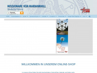 mariannhill-shop.de Webseite Vorschau