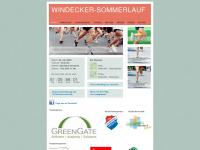 windecker-sommerlauf.de Webseite Vorschau