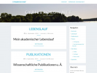cyrilbrosch.net Webseite Vorschau