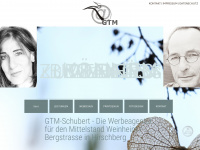 gtm-schubert.de Webseite Vorschau