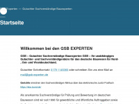 gsb-experten.de Webseite Vorschau
