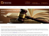 avocati-germania.ro Webseite Vorschau