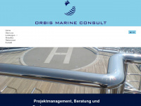 orbismarine.de Webseite Vorschau