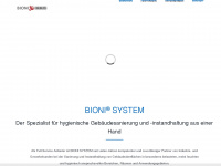 bioni-system.de Webseite Vorschau