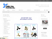 deltaprop.com Webseite Vorschau