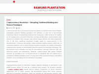 rawlinsplantation.com Webseite Vorschau