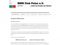 bmw-club-peine.de Webseite Vorschau