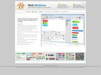 web-buttons.com Webseite Vorschau