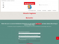 rotbaeckchen-shop.de Webseite Vorschau