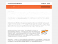 suchmaschinenoptimierung-saarland.com Webseite Vorschau
