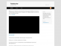 teleblocher.ch Webseite Vorschau