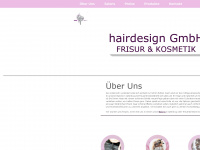 hairdesign-gmbh.de Webseite Vorschau