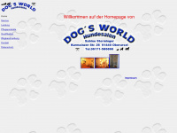 dogs-world.info Webseite Vorschau