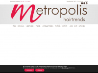 metropolis-hairtrends.de Webseite Vorschau