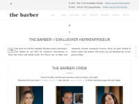 the-barber.de Webseite Vorschau