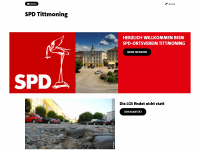 spd-tittmoning.de Webseite Vorschau