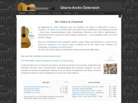 gitarre-archiv.at Thumbnail