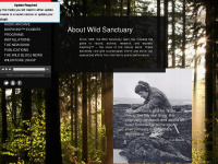 wildsanctuary.com Webseite Vorschau