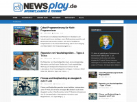 newsplay.de Webseite Vorschau