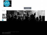 saxinthecity-band.de Webseite Vorschau
