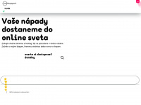 websupport.sk Webseite Vorschau