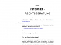 internet-rechtsberatung.com Webseite Vorschau