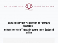 yogaraum-rv.de Webseite Vorschau