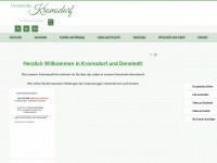 kromsdorf-denstedt.de Webseite Vorschau