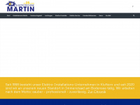 elektrotechnik-martin.com Webseite Vorschau