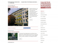 prenzlberger-ansichten.de Webseite Vorschau