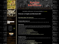 knightsandmerchants.net Webseite Vorschau