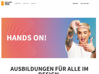 designschule-berlin.de Webseite Vorschau
