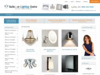 bathroom-lighting-centre.co.uk Webseite Vorschau