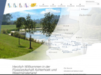 flusslandschaft.eu Webseite Vorschau