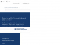 innovationspreis-bayern.de Webseite Vorschau