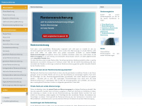 rentenversicherung.net Webseite Vorschau