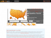 vacationrentals411.com Webseite Vorschau