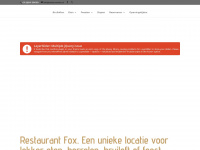 restaurantfox.nl Webseite Vorschau