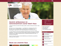 awo-seniorenzentrum-louise-ebert-haus.de Webseite Vorschau