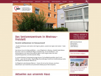 awo-seniorenzentrum-hanauerland.de Webseite Vorschau