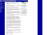 mathematician-betting.co.uk Webseite Vorschau