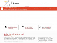 antonius-info.de Webseite Vorschau