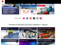 jasna.sk Webseite Vorschau