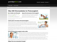 guenstigerstrom.com Webseite Vorschau