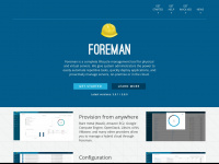 theforeman.org Webseite Vorschau
