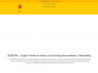 josera-serbia.com Webseite Vorschau